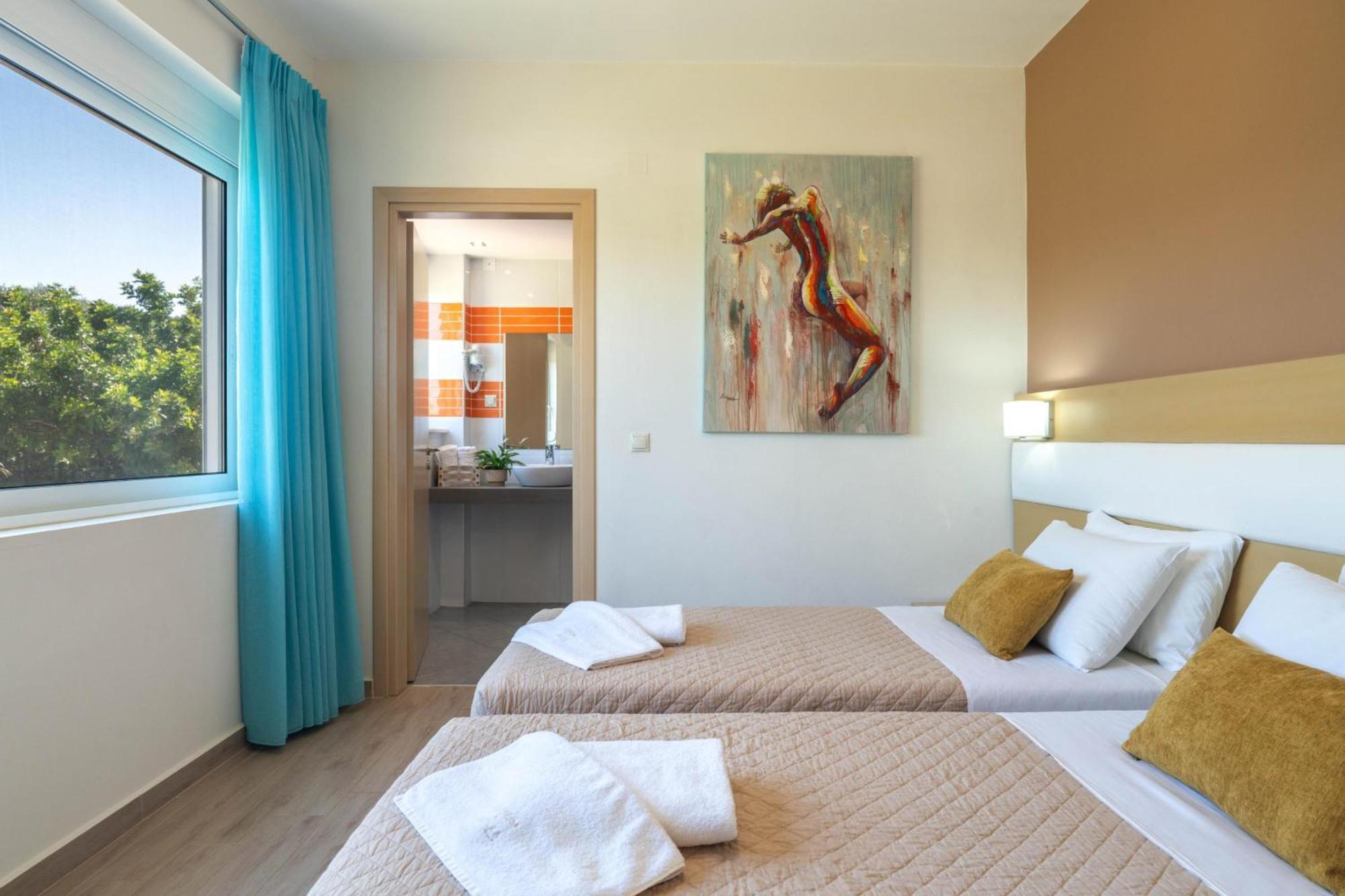 Villa Ariella With Sea View Agia Marina  Bagian luar foto